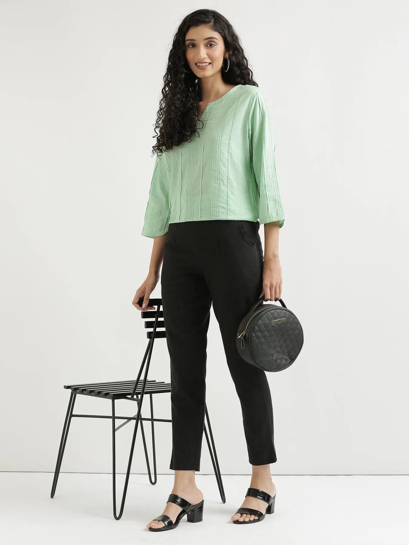Mint Green Everyday Cotton Top