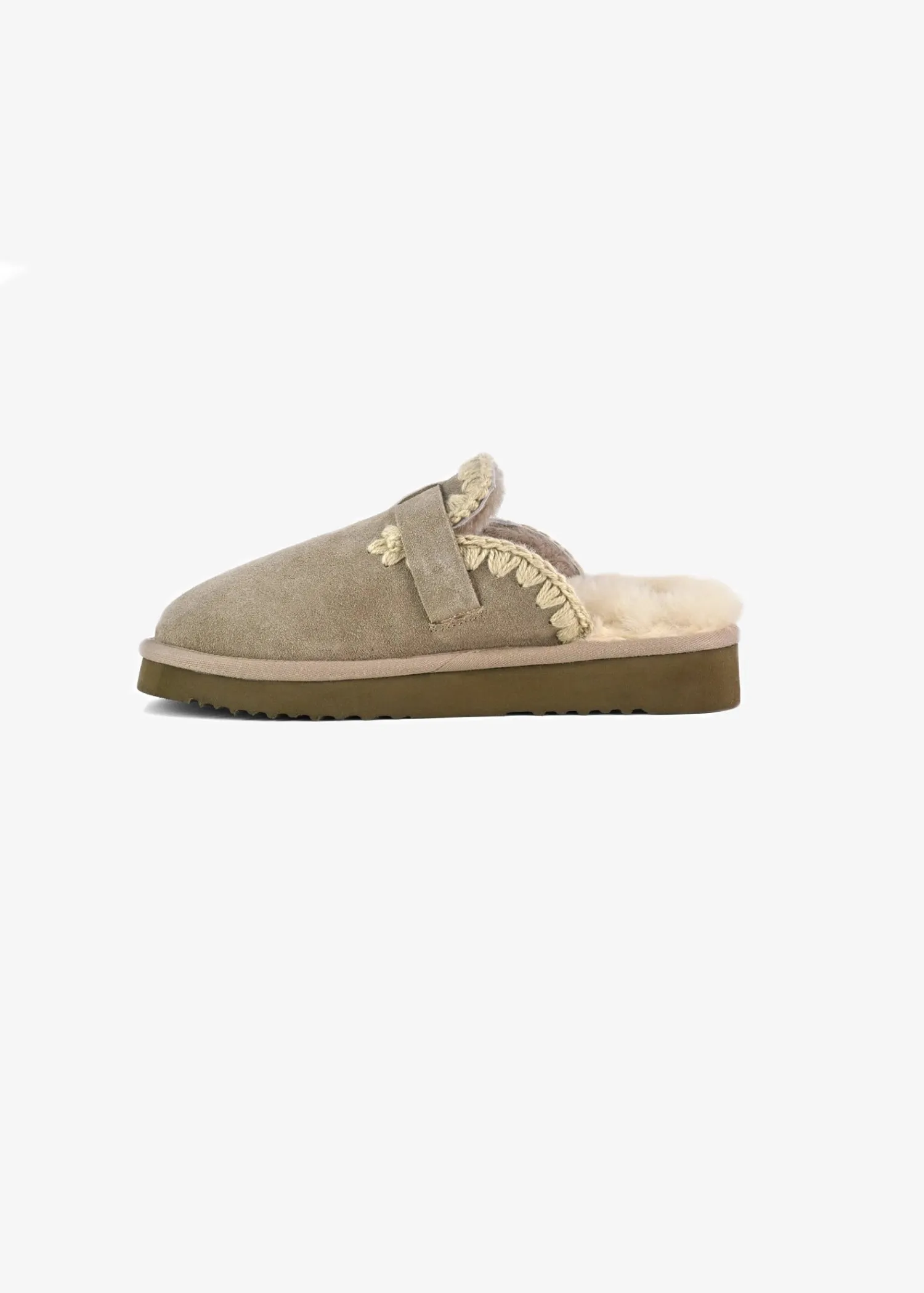 Mou Suede Clog