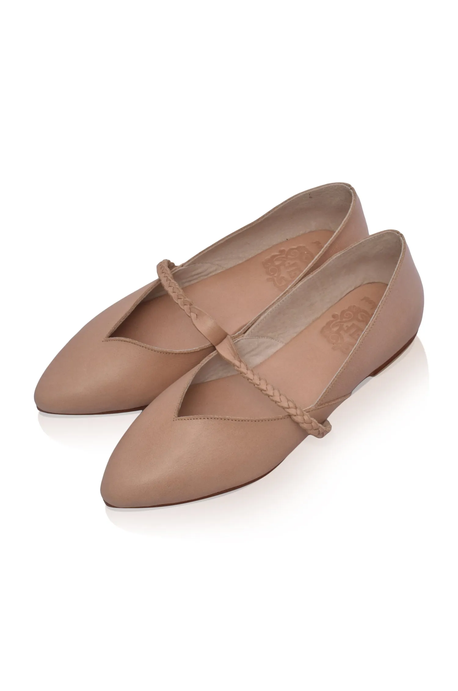 New Love Leather Ballet Flats (Sz.  6 - 10.5)