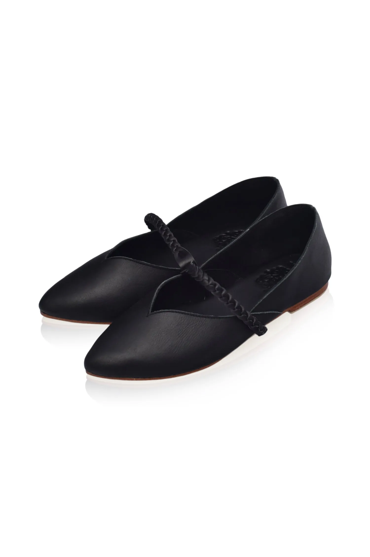 New Love Leather Ballet Flats (Sz.  6 - 10.5)