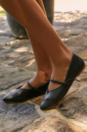 New Love Leather Ballet Flats (Sz.  6 - 10.5)