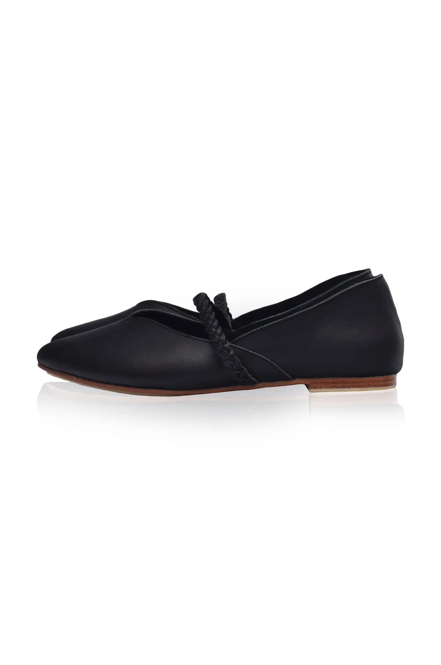 New Love Leather Ballet Flats (Sz.  6 - 10.5)