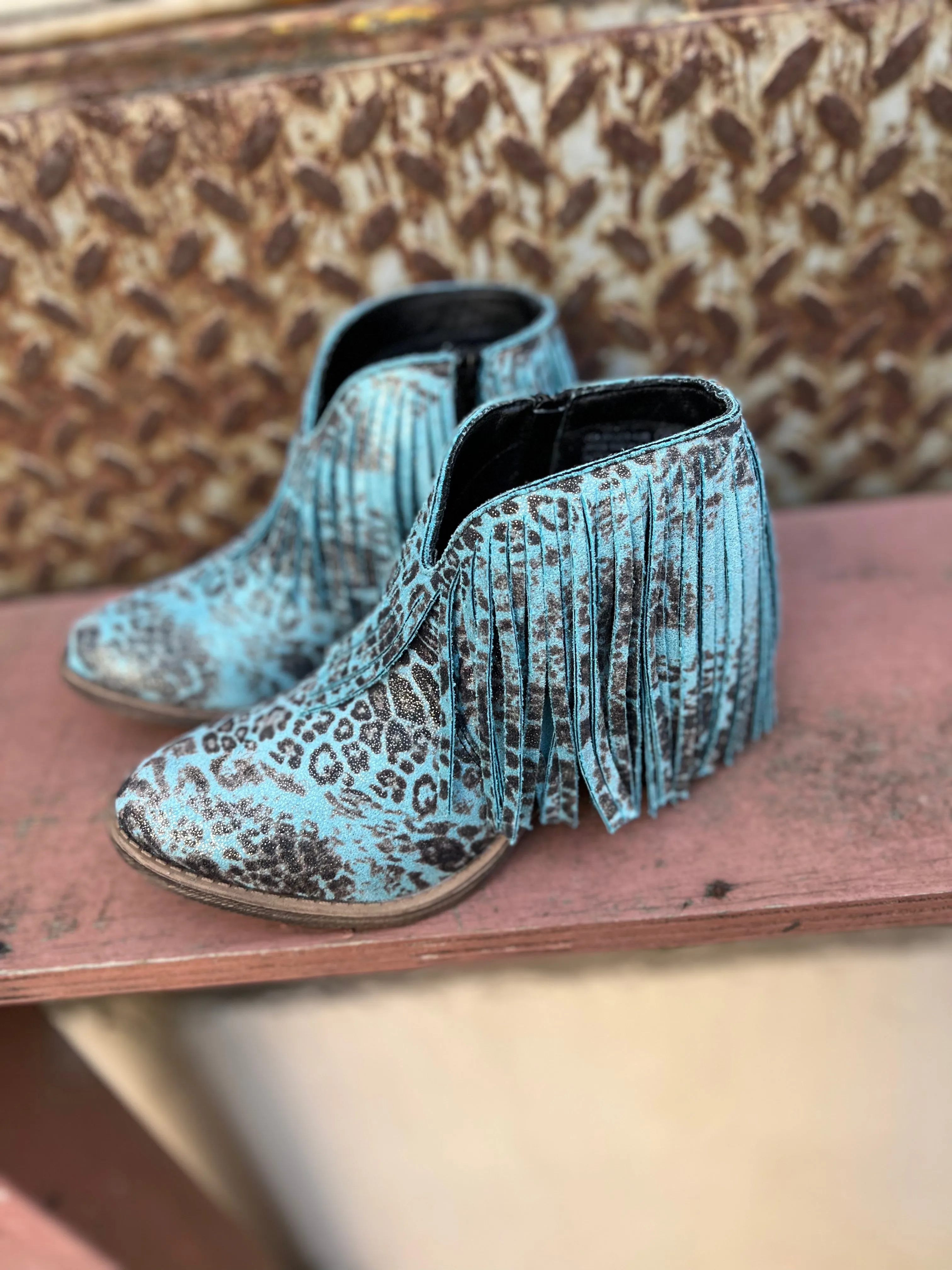 *Outlet* Late Night Booties (Teal)