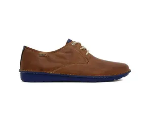 Pikolinos Santiago M7B-4089C1 Brandy 3 Eyelet Shoe Made In Spain