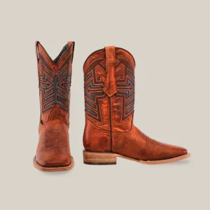 Rustic Cogñac - Square Toe