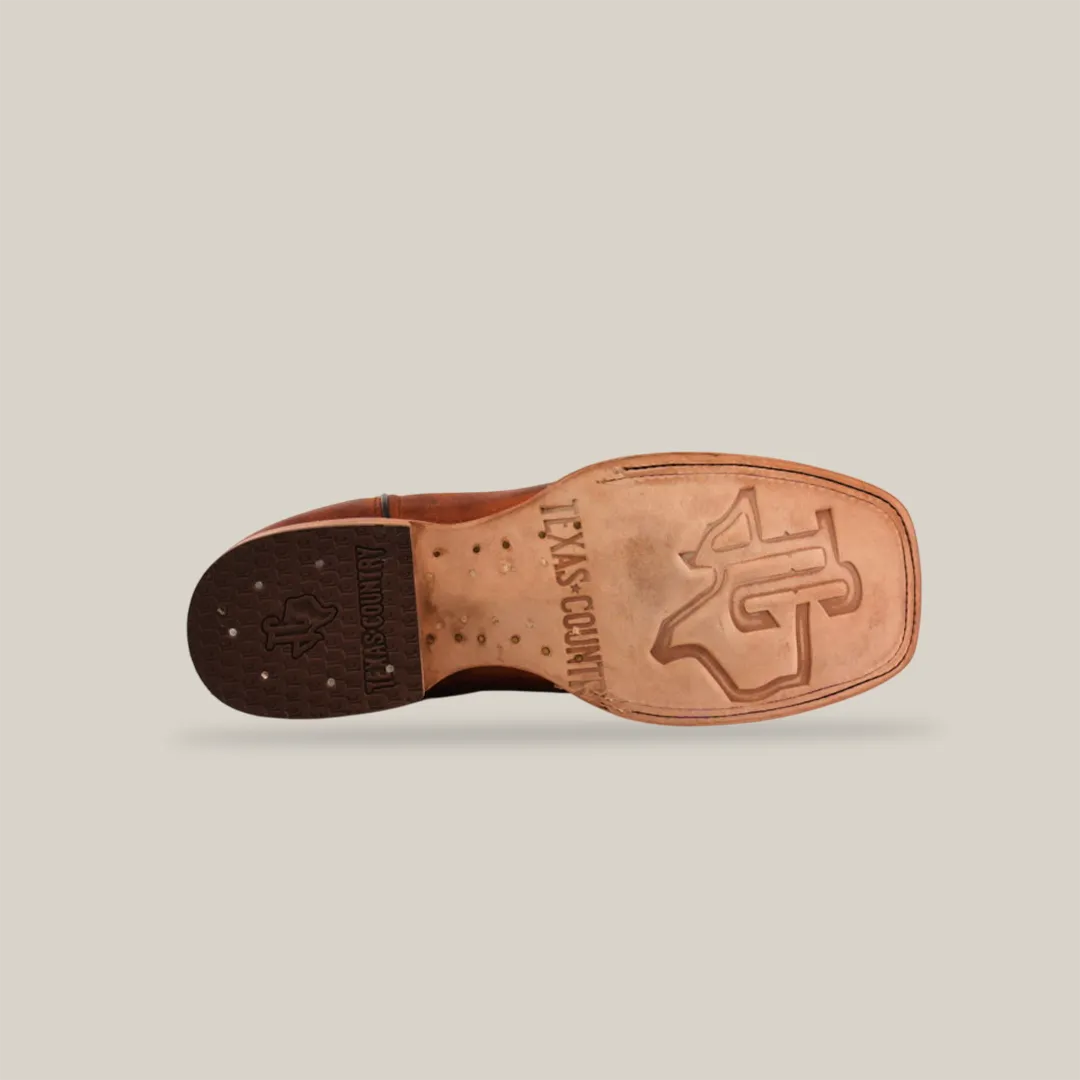 Rustic Cogñac - Square Toe