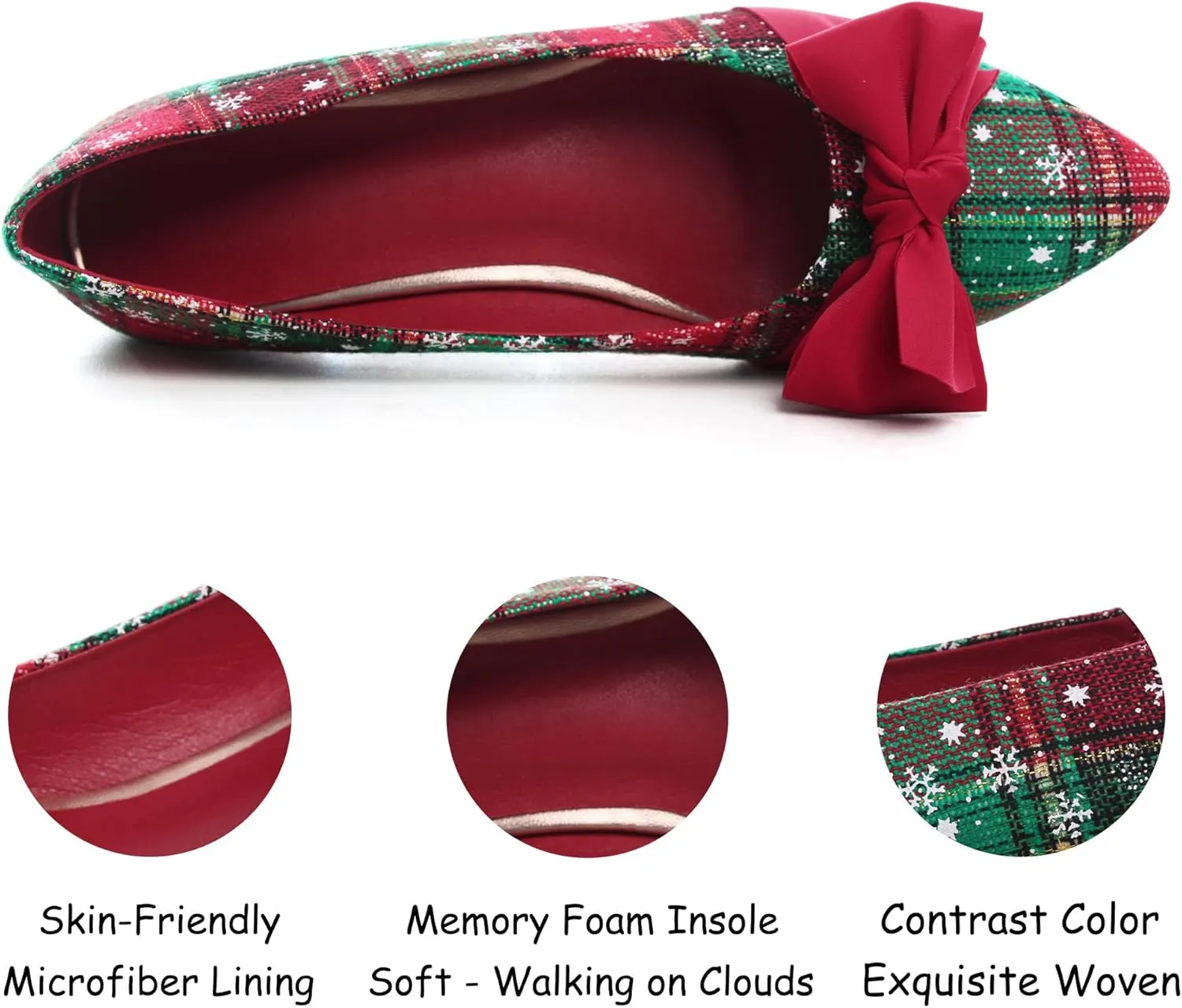 SAILING LU Ballet Flat for Women Candy Color Round Toe Soft Dressy Flats Shoes Wear to Work Slip On Moccasins