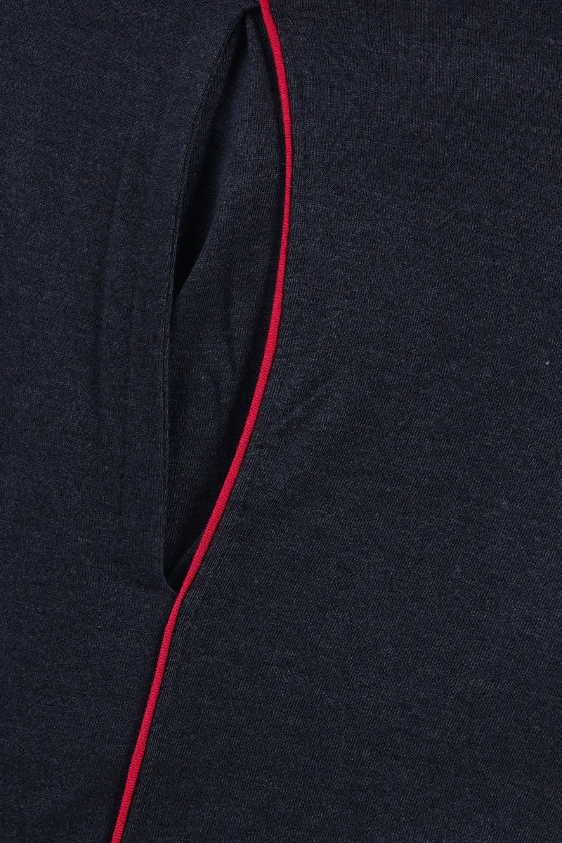 Shorts - Charcoal Knitted Shorts For Mens | Ariser