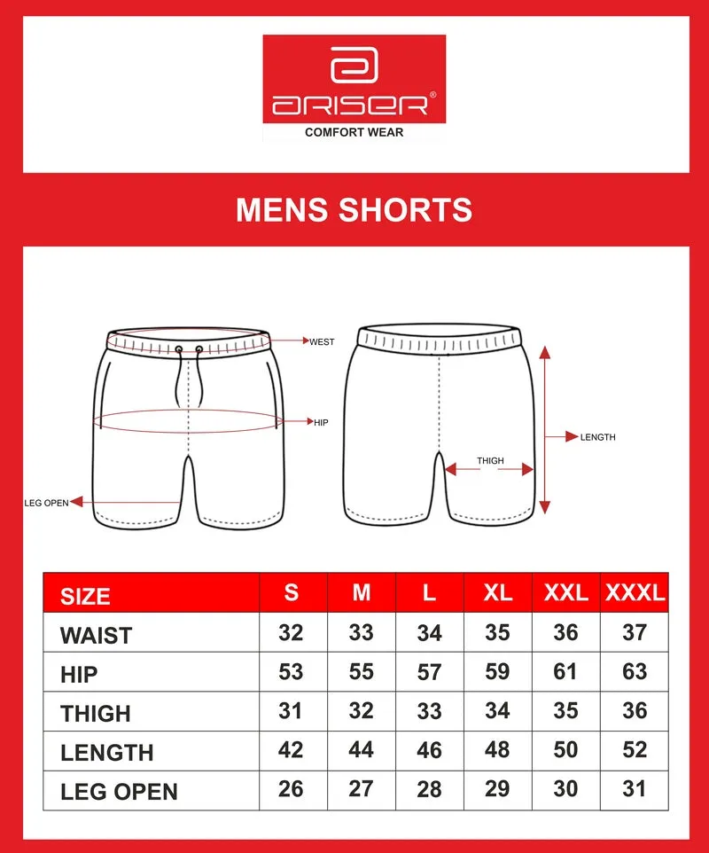 Shorts - Gray Knitted Shorts For Mens | Ariser