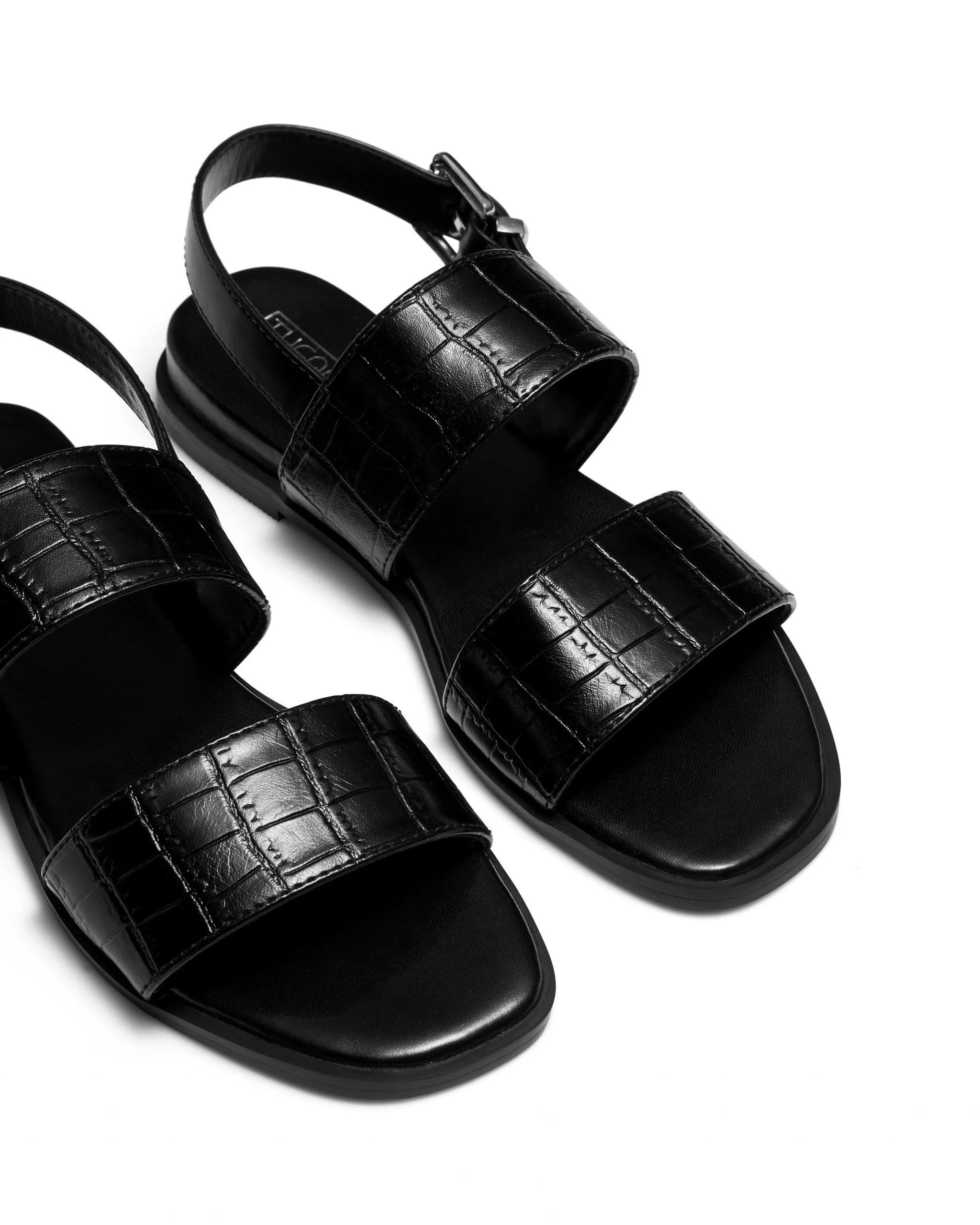 Sparrow Black Croc *FINAL SALE*
