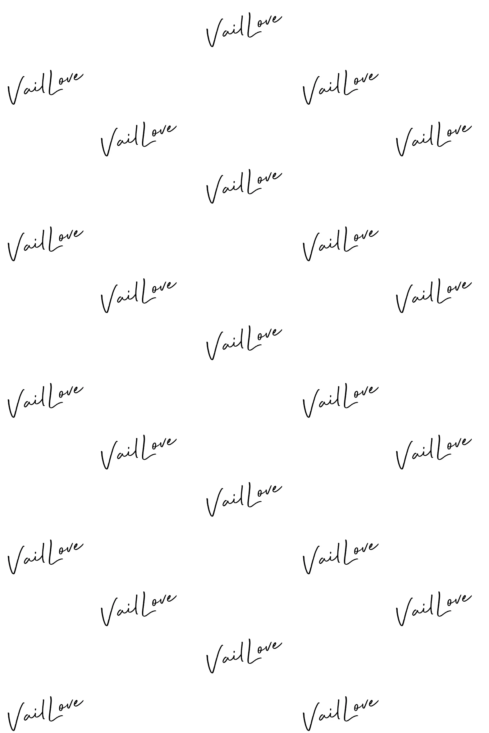 T-shirt Love Vail