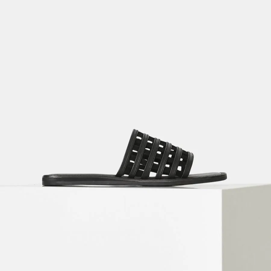 Tao Cage Sandal (Black)