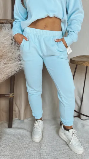 The Sky Blue Sweatpants