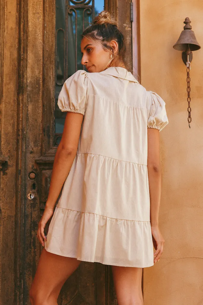 Time Will Tell Dress Brown