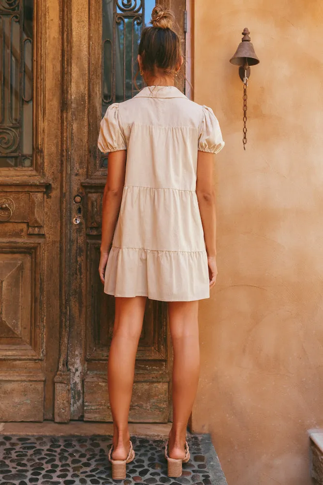 Time Will Tell Dress Brown