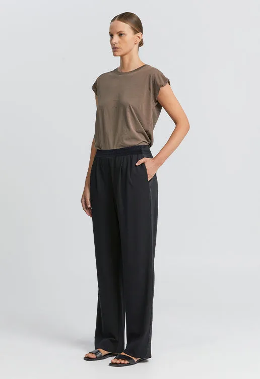 Tyler Cotton Pant - Black