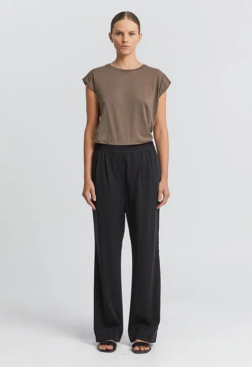 Tyler Cotton Pant - Black