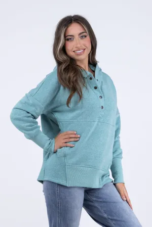 Upbeat Energy Pullover Hoodie *Final Sale* * Final Sale*