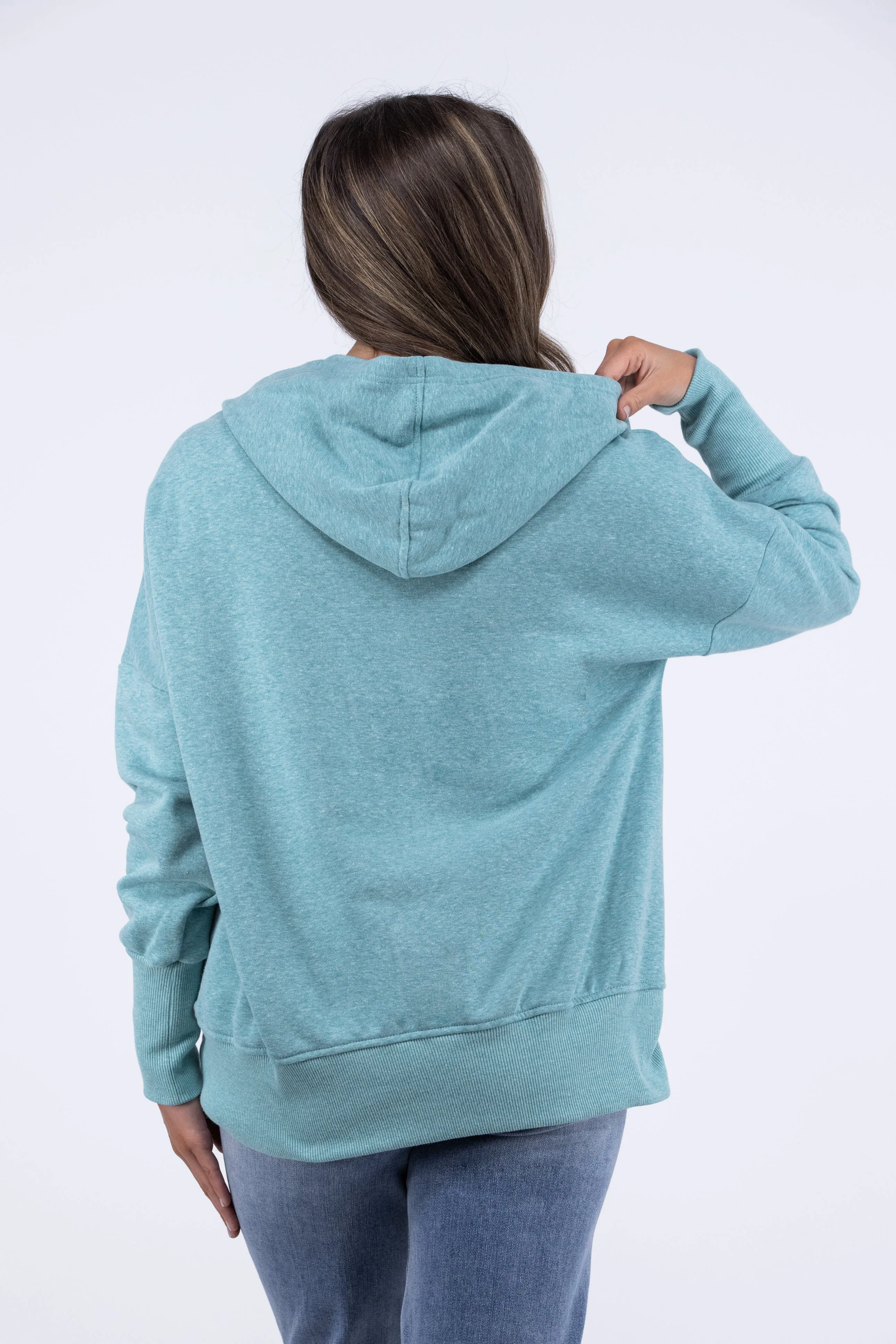 Upbeat Energy Pullover Hoodie *Final Sale* * Final Sale*
