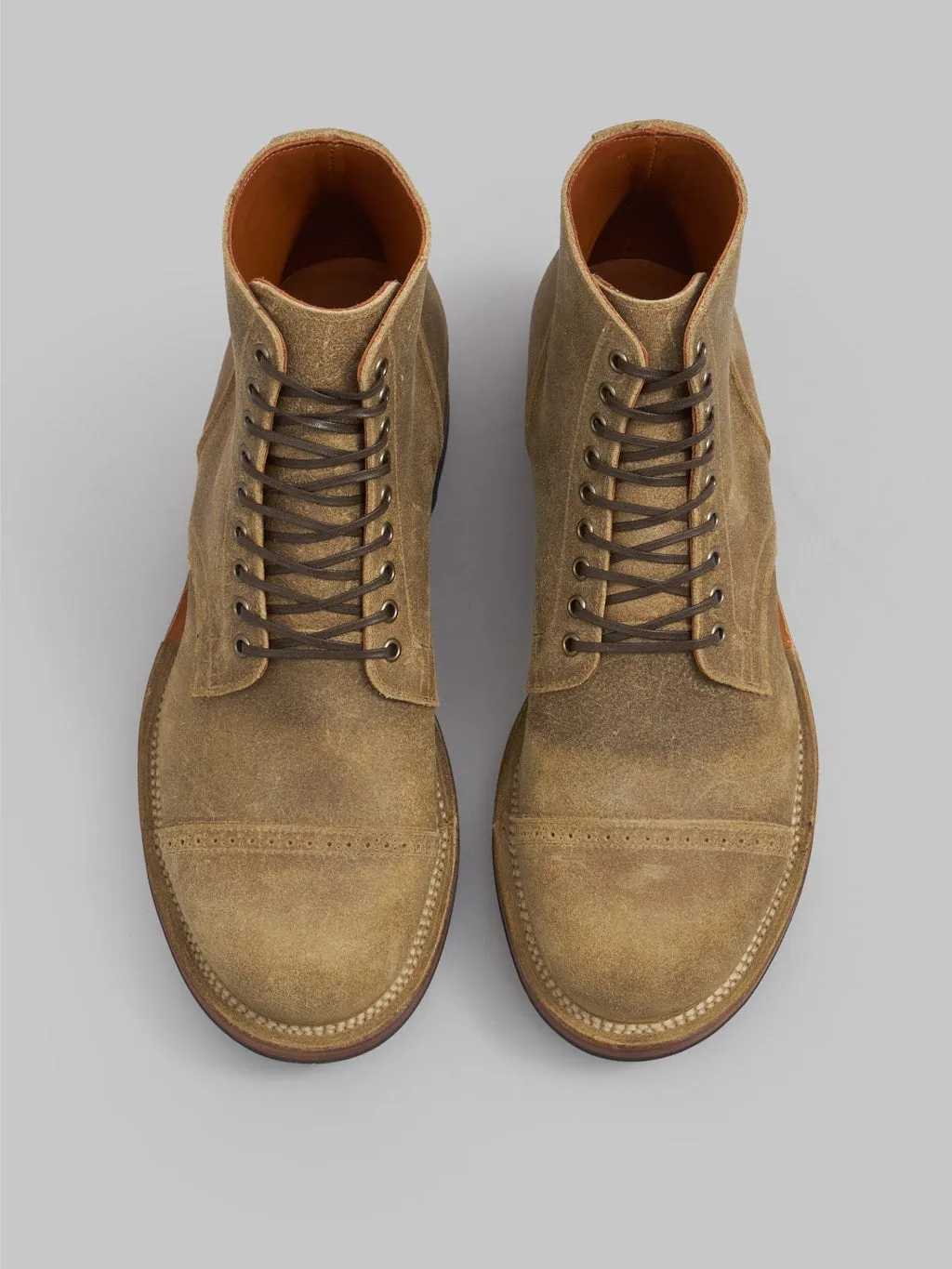 Viberg Service Boot 2040 Desert Sand Waxy Commander