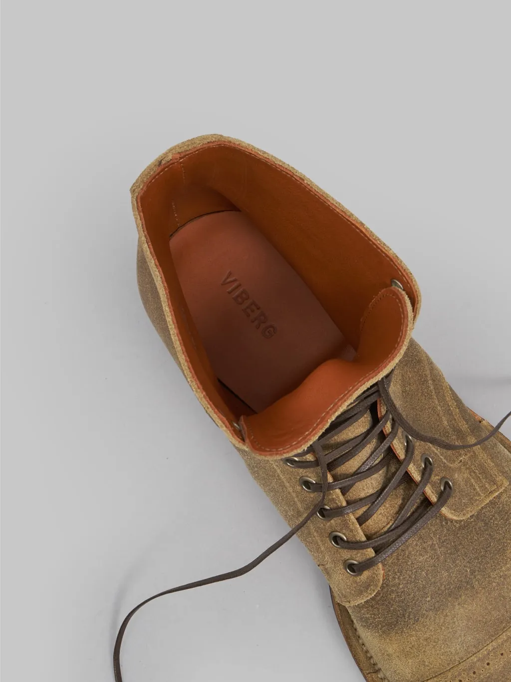 Viberg Service Boot 2040 Desert Sand Waxy Commander