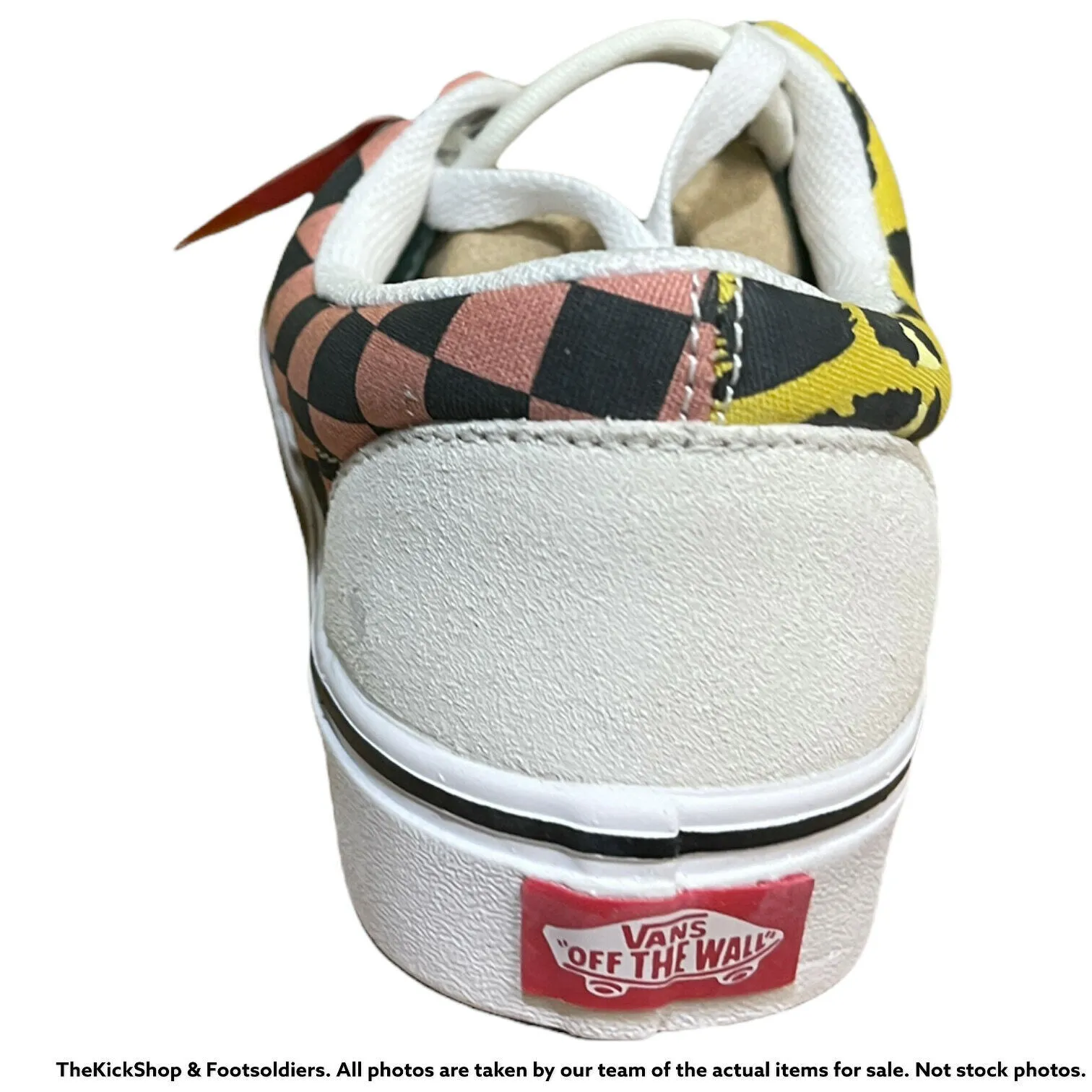 VN0A3WM91PC1 VANS Comfycush Era Mixed Media (White) Men Size 7 | Women Size 8.5