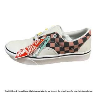 VN0A3WM91PC1 VANS Comfycush Era Mixed Media (White) Men Size 7 | Women Size 8.5
