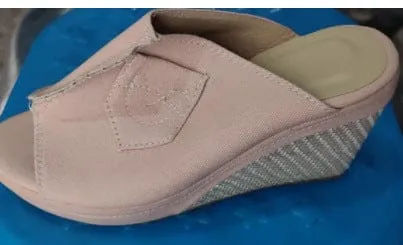 Women's Denim Sandals Waterproof Platform Shoes