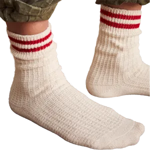 Women's Jackson Cozy Stripe Socks