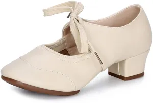 Women's Latin Dance Shoes Ballroom Dance Practice Performance Shoes Model 215
