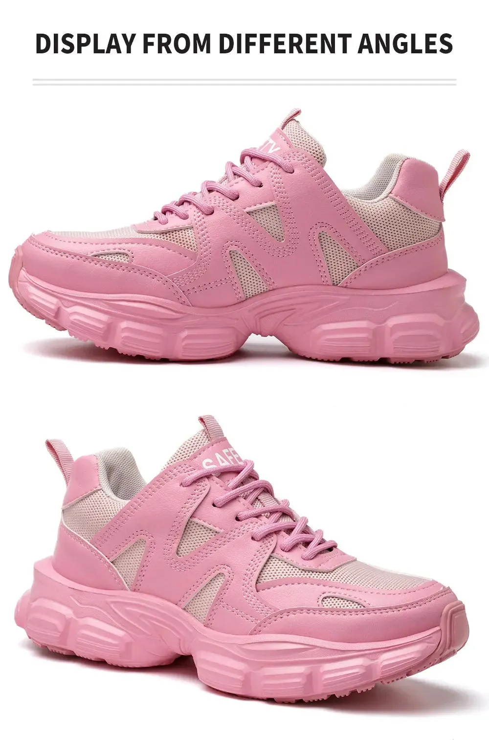 Women's Lightweight Steel Toe Sneakers – Breathable, Slip-Resistant Safety Shoes