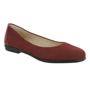 Women's Scenic Ballet Flat Scarlett Red